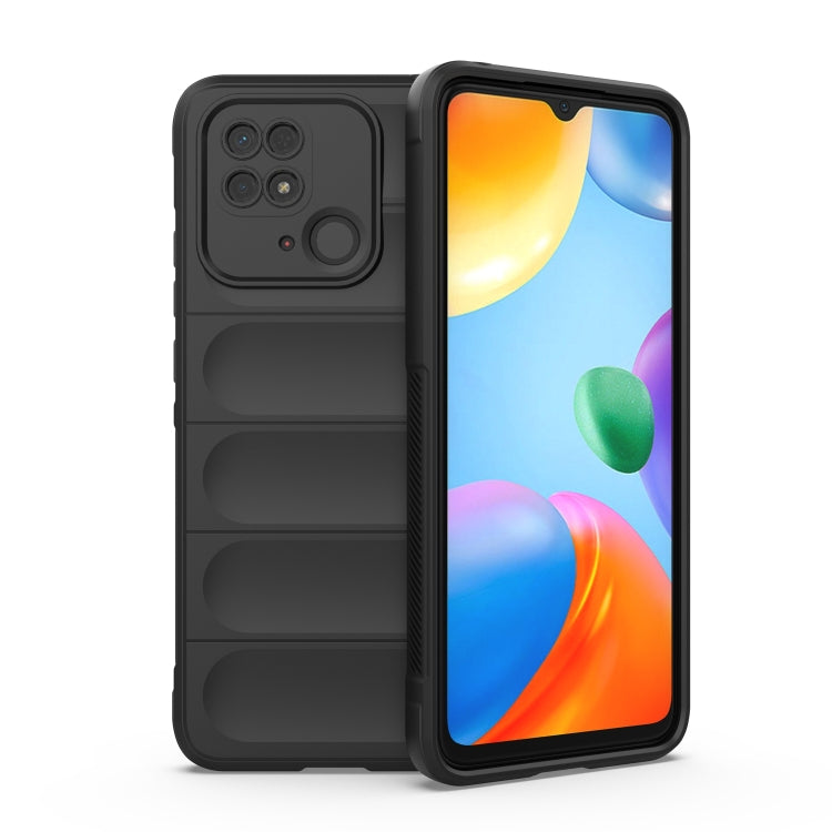 Magic Shield TPU + Flannel Phone Case, For Xiaomi Redmi 10C, For Xiaomi Redmi K40