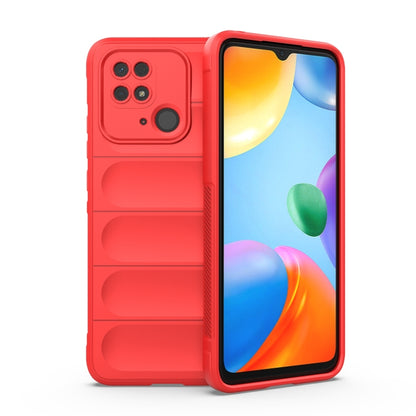Magic Shield TPU + Flannel Phone Case, For Xiaomi Redmi 10C, For Xiaomi Redmi K40