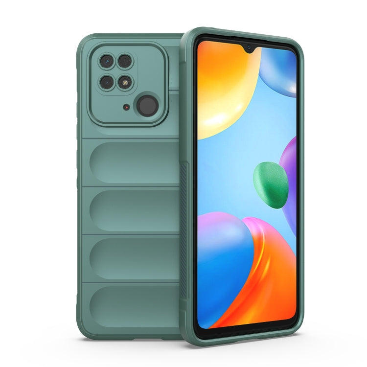 Magic Shield TPU + Flannel Phone Case, For Xiaomi Redmi 10C, For Xiaomi Redmi K40