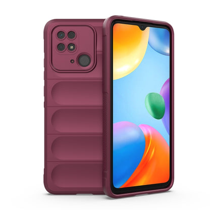 Magic Shield TPU + Flannel Phone Case, For Xiaomi Redmi 10C, For Xiaomi Redmi K40