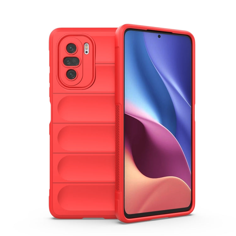 Magic Shield TPU + Flannel Phone Case, For Xiaomi Redmi 10C, For Xiaomi Redmi K40
