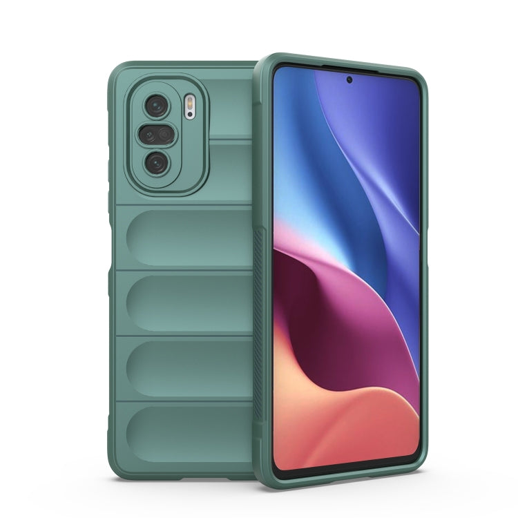 Magic Shield TPU + Flannel Phone Case, For Xiaomi Redmi 10C, For Xiaomi Redmi K40