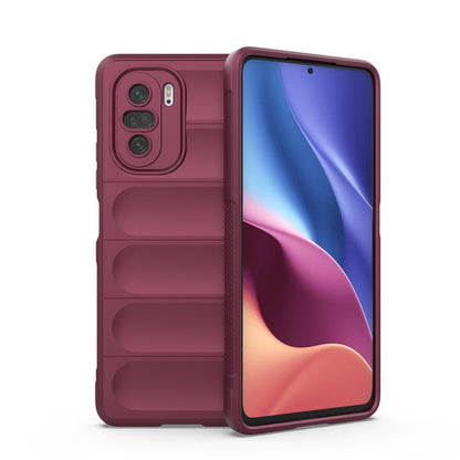 Magic Shield TPU + Flannel Phone Case, For Xiaomi Redmi 10C, For Xiaomi Redmi K40
