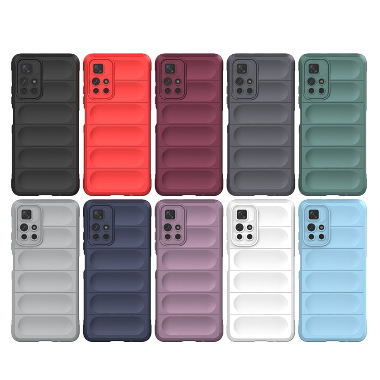 Magic Shield TPU + Flannel Phone Case, For Xiaomi Redmi Note 11 5G Chinese Version, For Xiaomi Redmi Note 11 Pro 5G Chinese