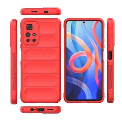 Magic Shield TPU + Flannel Phone Case, For Xiaomi Redmi Note 11 5G Chinese Version, For Xiaomi Redmi Note 11 Pro 5G Chinese