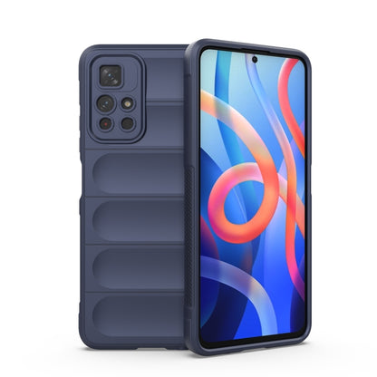 Magic Shield TPU + Flannel Phone Case, For Xiaomi Redmi Note 11 5G Chinese Version, For Xiaomi Redmi Note 11 Pro 5G Chinese