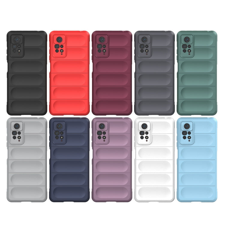 Magic Shield TPU + Flannel Phone Case, For Xiaomi Redmi Note 11 Pro International