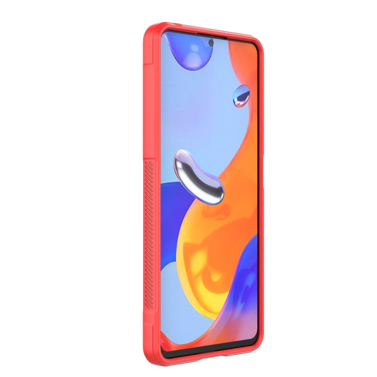 Magic Shield TPU + Flannel Phone Case, For Xiaomi Redmi Note 11 Pro International