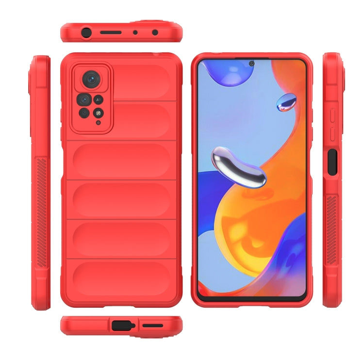 Magic Shield TPU + Flannel Phone Case, For Xiaomi Redmi Note 11 Pro International