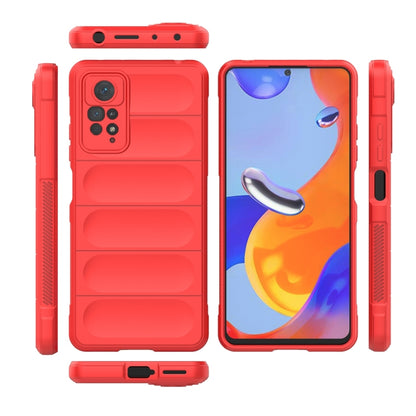 Magic Shield TPU + Flannel Phone Case, For Xiaomi Redmi Note 11 Pro International