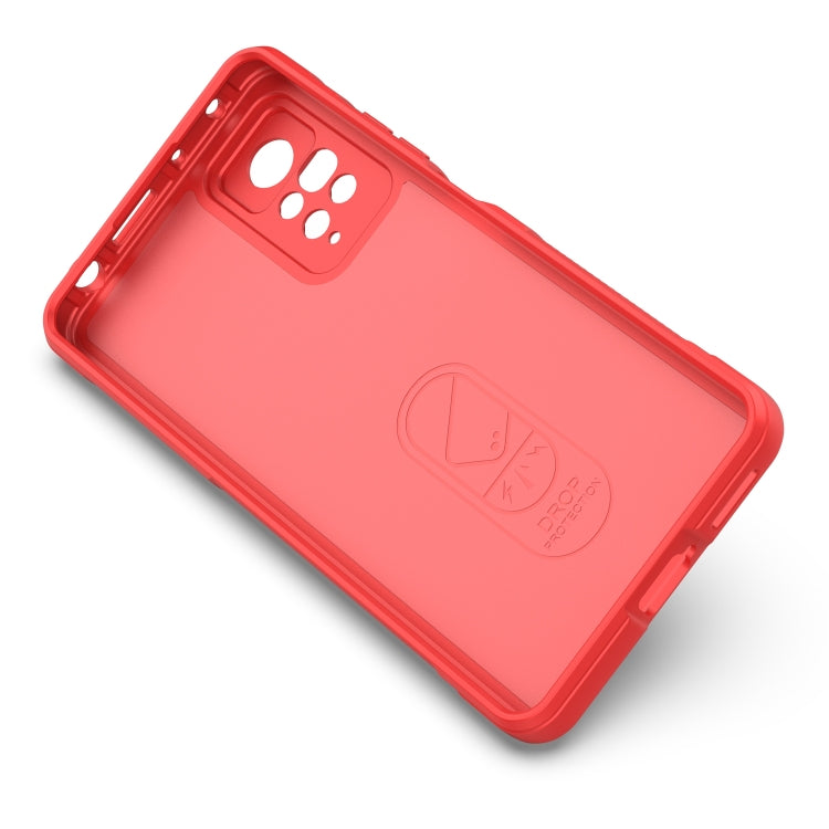 Magic Shield TPU + Flannel Phone Case, For Xiaomi Redmi Note 11 Pro International