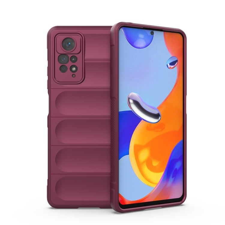 Magic Shield TPU + Flannel Phone Case, For Xiaomi Redmi Note 11 Pro International