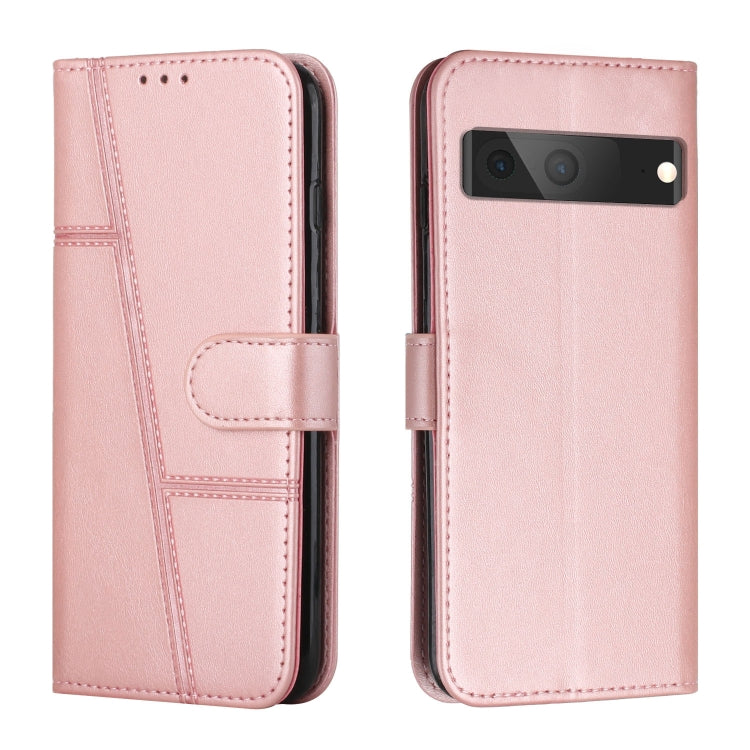 Stitching Calf Texture Buckle Leather Phone Case, For Google Pixel 7, For Google Pixel 7 Pro, For Motorola Moto G Stylus 2022 4G, For Motorola Moto G Stylus 2022 5G