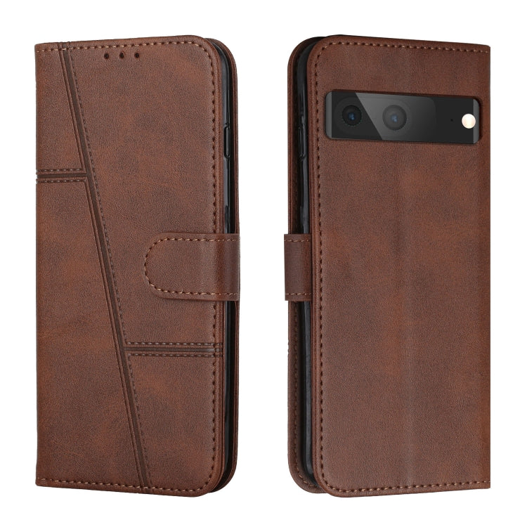 Stitching Calf Texture Buckle Leather Phone Case, For Google Pixel 7, For Google Pixel 7 Pro, For Motorola Moto G Stylus 2022 4G, For Motorola Moto G Stylus 2022 5G