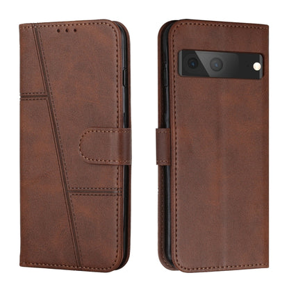 Stitching Calf Texture Buckle Leather Phone Case, For Google Pixel 7, For Google Pixel 7 Pro, For Motorola Moto G Stylus 2022 4G, For Motorola Moto G Stylus 2022 5G