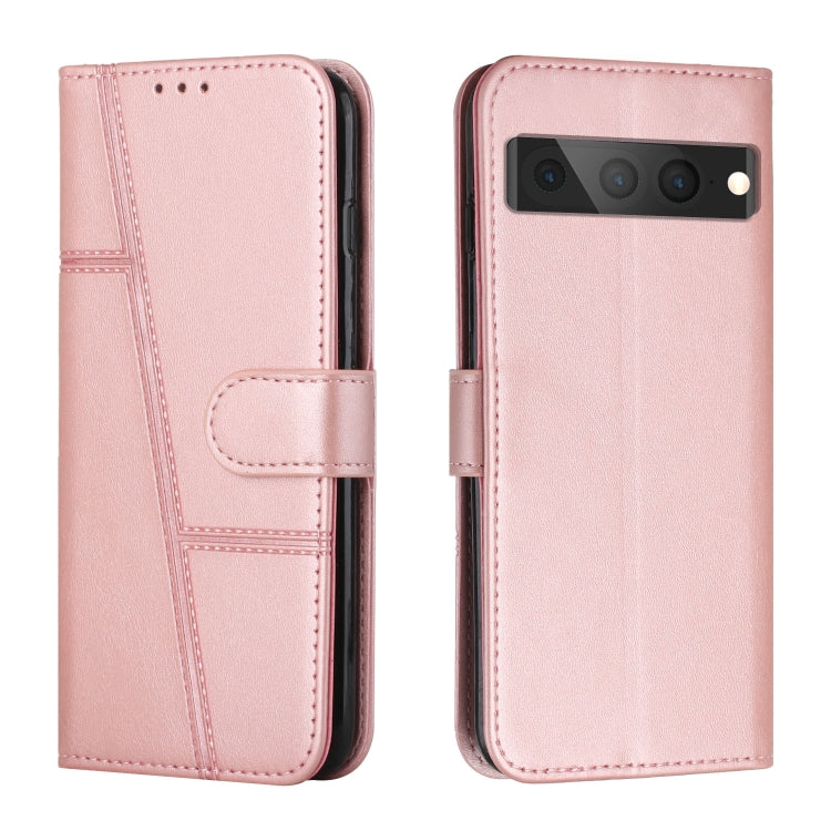 Stitching Calf Texture Buckle Leather Phone Case, For Google Pixel 7, For Google Pixel 7 Pro, For Motorola Moto G Stylus 2022 4G, For Motorola Moto G Stylus 2022 5G