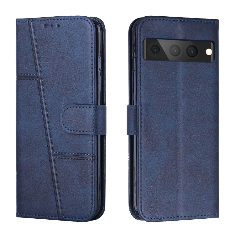 Stitching Calf Texture Buckle Leather Phone Case, For Google Pixel 7, For Google Pixel 7 Pro, For Motorola Moto G Stylus 2022 4G, For Motorola Moto G Stylus 2022 5G