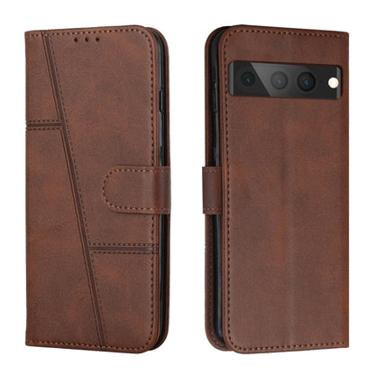 Stitching Calf Texture Buckle Leather Phone Case, For Google Pixel 7, For Google Pixel 7 Pro, For Motorola Moto G Stylus 2022 4G, For Motorola Moto G Stylus 2022 5G