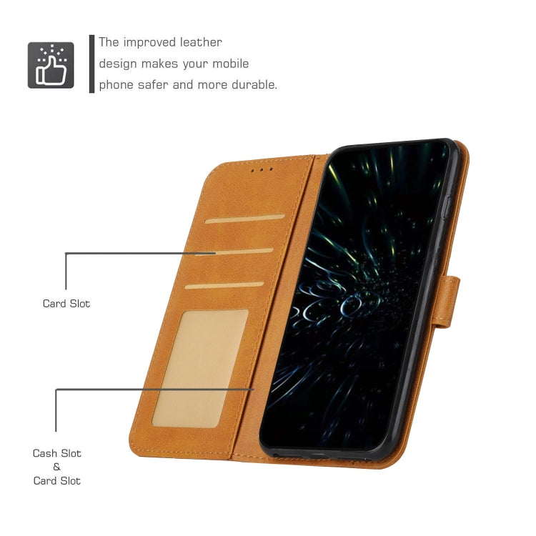 Stitching Calf Texture Buckle Leather Phone Case, For Motorola Moto G22, For Xiaomi Redmi 10 5G/Redmi Note 11E, For Xiaomi Redmi 10A/Poco C31/Redmi 9C, For Samsung Galaxy M23 5G/ Galaxy F23 Japan