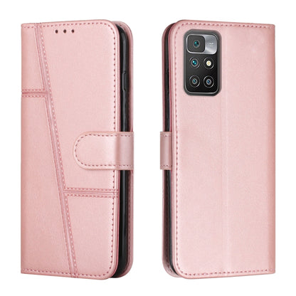 Stitching Calf Texture Buckle Leather Phone Case, For Motorola Moto G22, For Xiaomi Redmi 10 5G/Redmi Note 11E, For Xiaomi Redmi 10A/Poco C31/Redmi 9C, For Samsung Galaxy M23 5G/ Galaxy F23 Japan