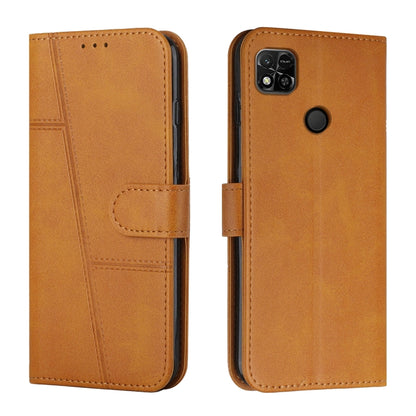 Stitching Calf Texture Buckle Leather Phone Case, For Motorola Moto G22, For Xiaomi Redmi 10 5G/Redmi Note 11E, For Xiaomi Redmi 10A/Poco C31/Redmi 9C, For Samsung Galaxy M23 5G/ Galaxy F23 Japan