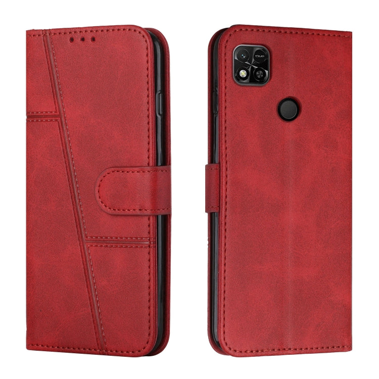 Stitching Calf Texture Buckle Leather Phone Case, For Motorola Moto G22, For Xiaomi Redmi 10 5G/Redmi Note 11E, For Xiaomi Redmi 10A/Poco C31/Redmi 9C, For Samsung Galaxy M23 5G/ Galaxy F23 Japan