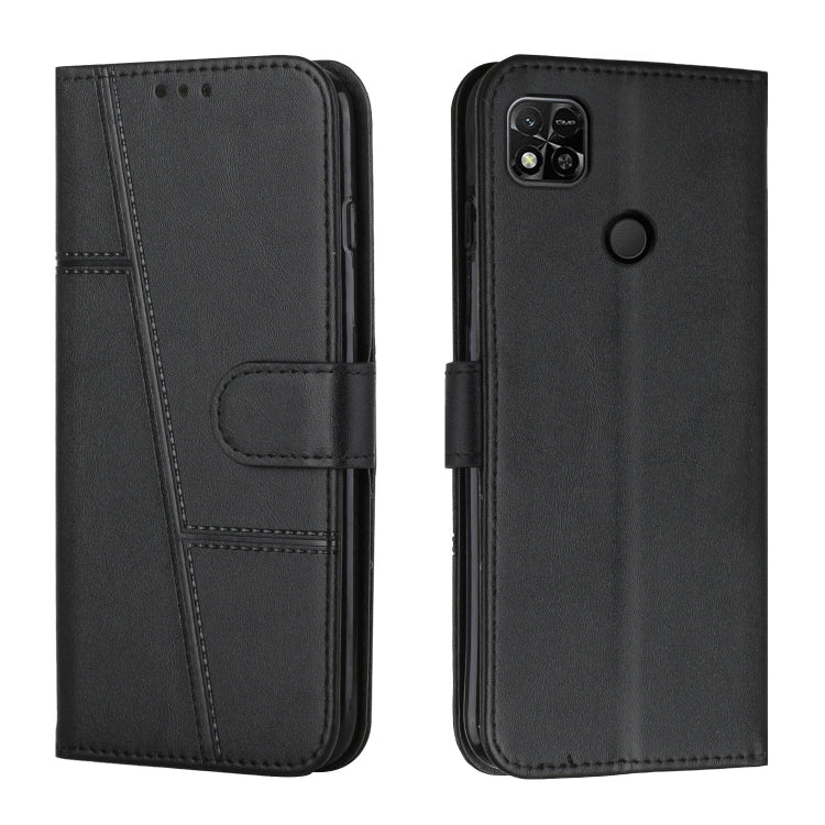 Stitching Calf Texture Buckle Leather Phone Case, For Motorola Moto G22, For Xiaomi Redmi 10 5G/Redmi Note 11E, For Xiaomi Redmi 10A/Poco C31/Redmi 9C, For Samsung Galaxy M23 5G/ Galaxy F23 Japan