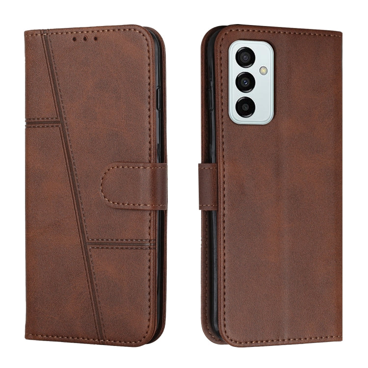 Stitching Calf Texture Buckle Leather Phone Case, For Motorola Moto G22, For Xiaomi Redmi 10 5G/Redmi Note 11E, For Xiaomi Redmi 10A/Poco C31/Redmi 9C, For Samsung Galaxy M23 5G/ Galaxy F23 Japan