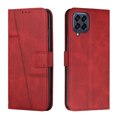 Stitching Calf Texture Buckle Leather Phone Case, For Samsung Galaxy M33 5G, For Samsung Galaxy M53