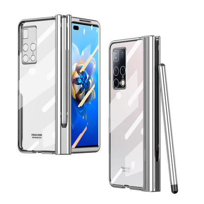 Full Body Electroplating Hinge Phone Case with Stylus, For Huawei Mate X2 with Film, For Honor Magic V with Film, For Samsung Galaxy Z Fold2 5G with Film, For Xiaomi Mi Mix Fold with Film, For Samsung Galaxy Z Fold2 5G