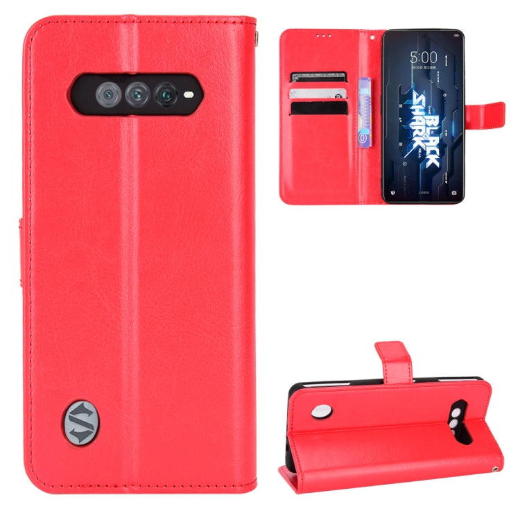 Retro Crazy Horse Texture Leather Phone Case, For vivo Y55 5G / T1 5G / Y75 5G, For Samsung Galaxy M33 5G, For Xiaomi Poco F4 GT / Redmi K50 Gaming, For Xiaomi Poco X4 NFC /Redmi Note 11 Pro China, For Xiaomi Black Shark 5, For Xiaomi Black Shark 5 RS