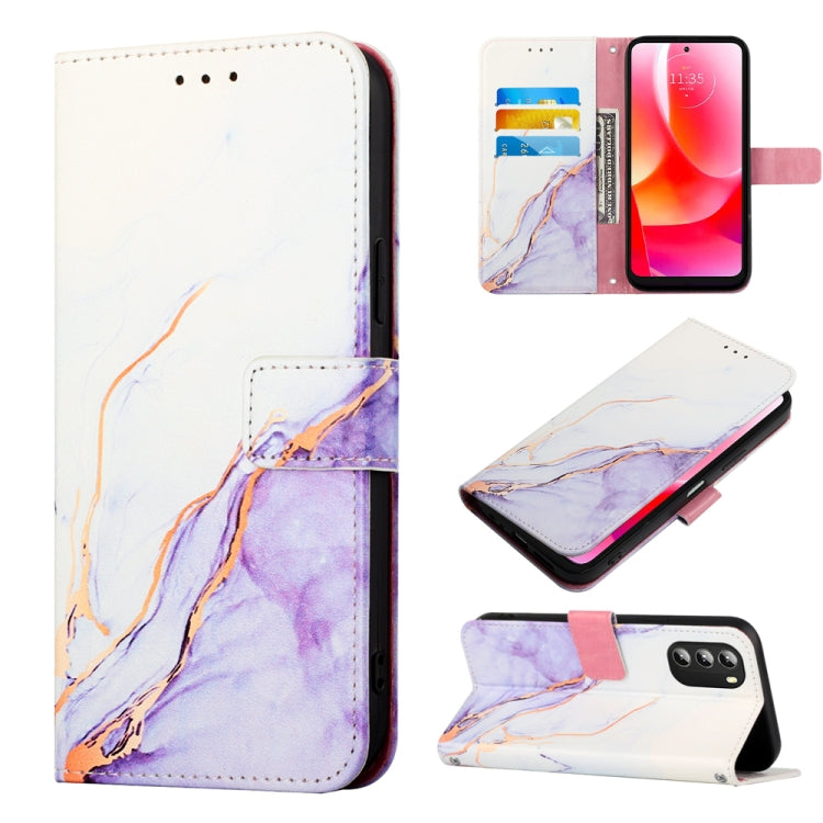 PT003 Marble Pattern Flip Leather Phone Case, For OPPO A57 5G 2022, For OPPO Realme C31 4G, For OPPO Reno7 4G/F21 Pro, For Motorola Moto G 5G 2022