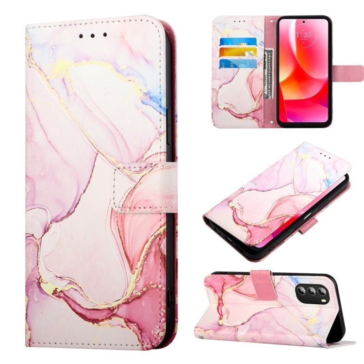 PT003 Marble Pattern Flip Leather Phone Case, For OPPO A57 5G 2022, For OPPO Realme C31 4G, For OPPO Reno7 4G/F21 Pro, For Motorola Moto G 5G 2022