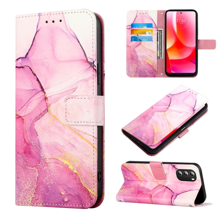 PT003 Marble Pattern Flip Leather Phone Case, For OPPO A57 5G 2022, For OPPO Realme C31 4G, For OPPO Reno7 4G/F21 Pro, For Motorola Moto G 5G 2022