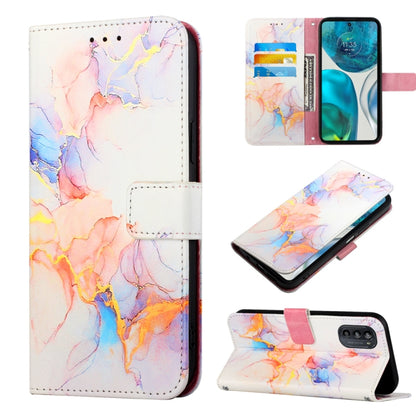 PT003 Marble Pattern Flip Leather Phone Case, For Sony Xperia 1 IV, For Motorola Moto G52, For Sony Xperia 10 IV, For Sony Xperia ACE III