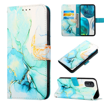 PT003 Marble Pattern Flip Leather Phone Case, For Sony Xperia 1 IV, For Motorola Moto G52, For Sony Xperia 10 IV, For Sony Xperia ACE III