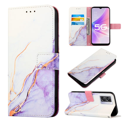 PT003 Marble Pattern Flip Leather Phone Case, For OPPO A57 5G 2022, For OPPO Realme C31 4G, For OPPO Reno7 4G/F21 Pro, For Motorola Moto G 5G 2022