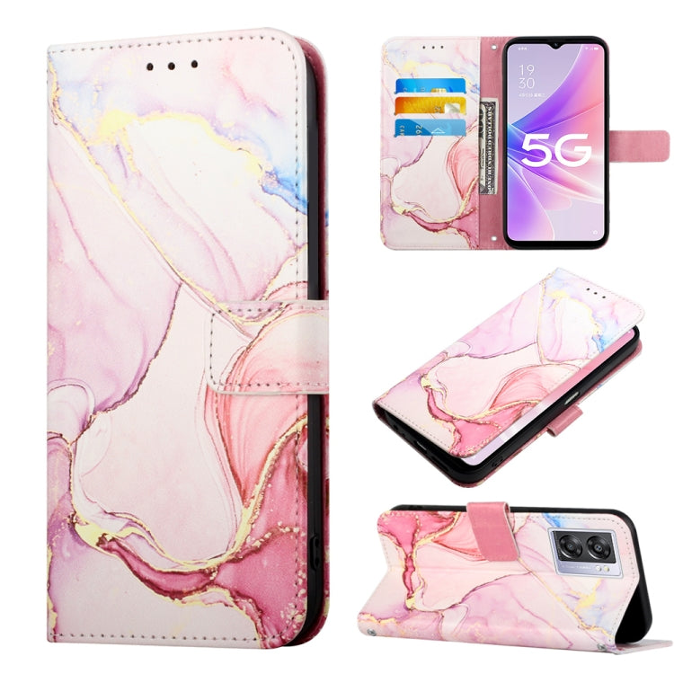 PT003 Marble Pattern Flip Leather Phone Case, For OPPO A57 5G 2022, For OPPO Realme C31 4G, For OPPO Reno7 4G/F21 Pro, For Motorola Moto G 5G 2022