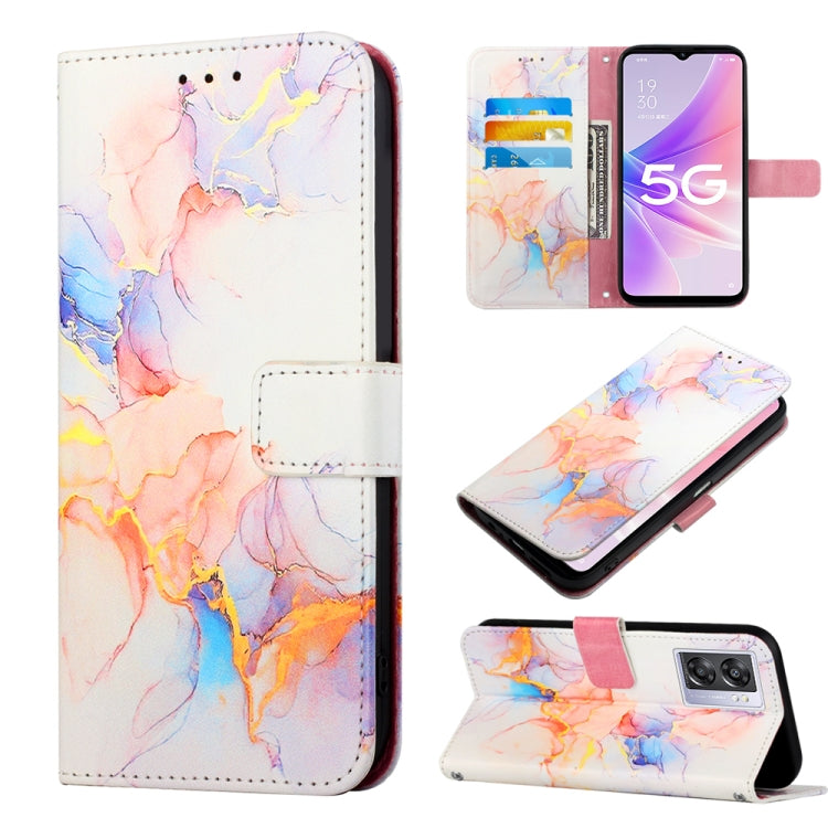 PT003 Marble Pattern Flip Leather Phone Case, For OPPO A57 5G 2022, For OPPO Realme C31 4G, For OPPO Reno7 4G/F21 Pro, For Motorola Moto G 5G 2022