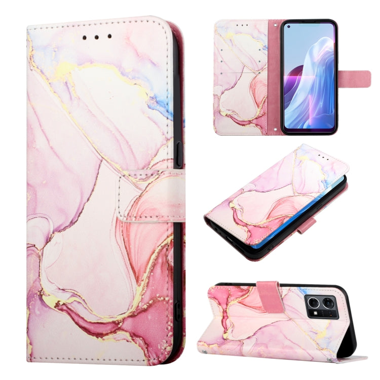 PT003 Marble Pattern Flip Leather Phone Case, For OPPO A57 5G 2022, For OPPO Realme C31 4G, For OPPO Reno7 4G/F21 Pro, For Motorola Moto G 5G 2022