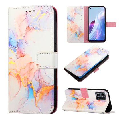 PT003 Marble Pattern Flip Leather Phone Case, For OPPO A57 5G 2022, For OPPO Realme C31 4G, For OPPO Reno7 4G/F21 Pro, For Motorola Moto G 5G 2022