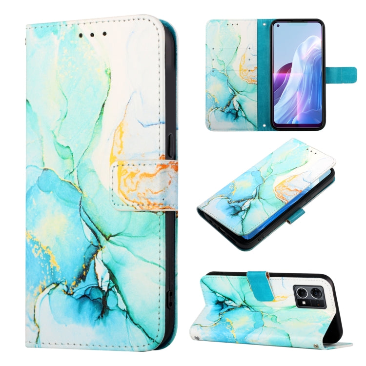 PT003 Marble Pattern Flip Leather Phone Case, For OPPO A57 5G 2022, For OPPO Realme C31 4G, For OPPO Reno7 4G/F21 Pro, For Motorola Moto G 5G 2022