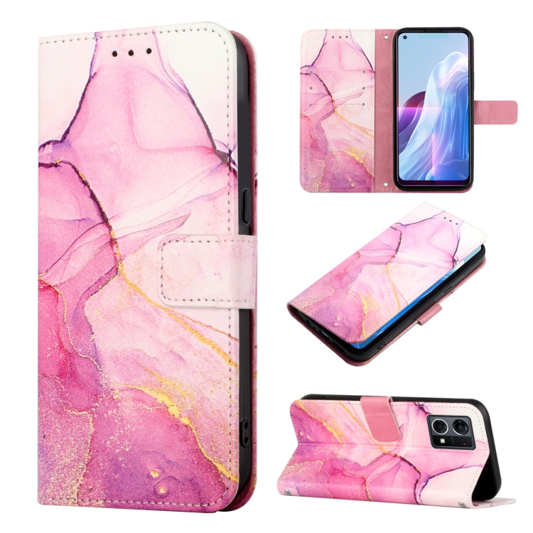 PT003 Marble Pattern Flip Leather Phone Case, For OPPO A57 5G 2022, For OPPO Realme C31 4G, For OPPO Reno7 4G/F21 Pro, For Motorola Moto G 5G 2022