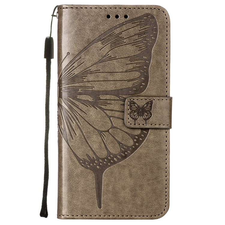 Embossed Butterfly Leather Phone Case, For Alcatel 1L 2021, For Motorola Moto G 5G 2022, For Motorola Moto G52