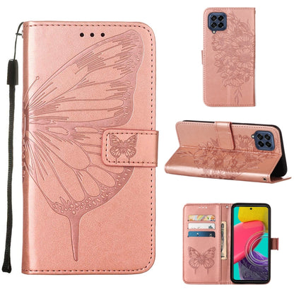 Embossed Butterfly Leather Phone Case, For Sony Xperia ACE III, For Xiaomi Redmi 10A, For Samsung Galaxy M33 5G