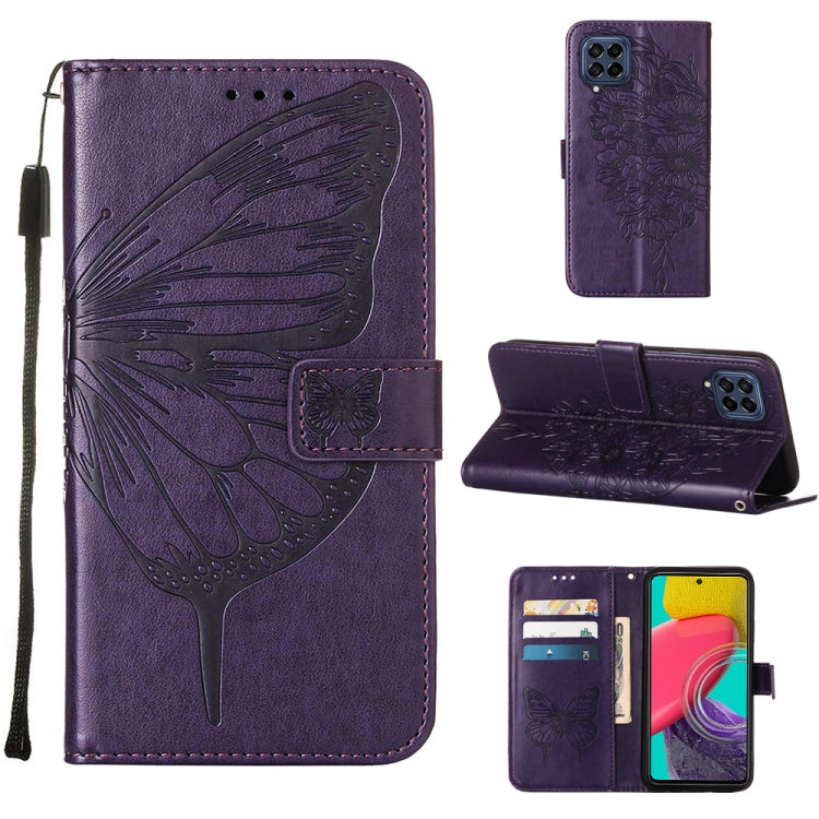 Embossed Butterfly Leather Phone Case, For Sony Xperia ACE III, For Xiaomi Redmi 10A, For Samsung Galaxy M33 5G