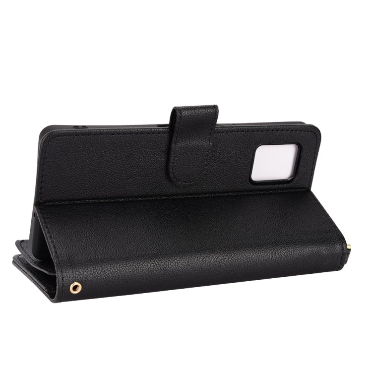 Litchi Texture Zipper Leather Phone Case, For Sharp Aquos Zero6 / Aquos Air, For Sharp Aquos Wish, For Motorola Moto E40 / E30 / E20, For Motorola Edge X30 / Edge 30 Pro /Edge+ 2020