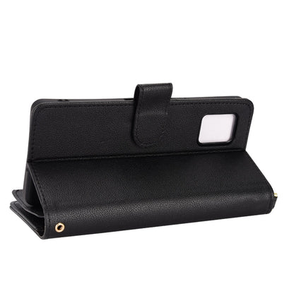 Litchi Texture Zipper Leather Phone Case, For Sharp Aquos Zero6 / Aquos Air, For Sharp Aquos Wish, For Motorola Moto E40 / E30 / E20, For Motorola Edge X30 / Edge 30 Pro /Edge+ 2020