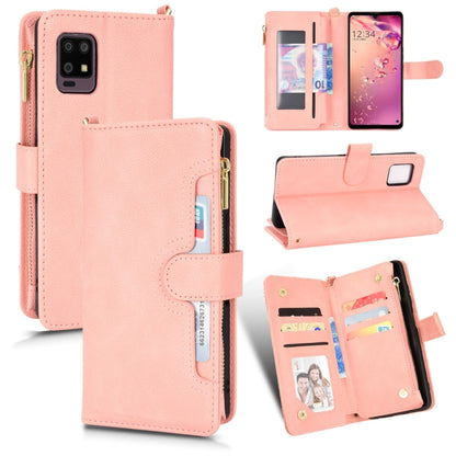 Litchi Texture Zipper Leather Phone Case, For Sharp Aquos Zero6 / Aquos Air, For Sharp Aquos Wish, For Motorola Moto E40 / E30 / E20, For Motorola Edge X30 / Edge 30 Pro /Edge+ 2020
