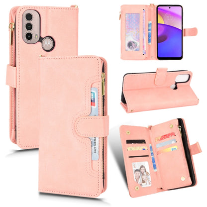 Litchi Texture Zipper Leather Phone Case, For Sharp Aquos Zero6 / Aquos Air, For Sharp Aquos Wish, For Motorola Moto E40 / E30 / E20, For Motorola Edge X30 / Edge 30 Pro /Edge+ 2020